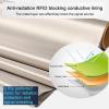 EMF/RF Shielding Faraday Fabric, Nickel-Copper Conductive Cloth, Silver, 7 m view 2