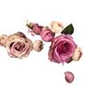 Forart Vintage Heart-Shaped Artificial Flower Garland view 2