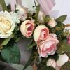 Forart Vintage Heart-Shaped Artificial Flower Garland view 3
