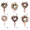 Forart Vintage Heart-Shaped Artificial Flower Garland view 4