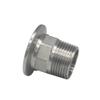 1-Pc SS304 Sanitary BSPT Male-Thread Ferrule for Tri-Clamp view 1