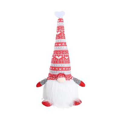 BEBIKR Christmas Elf Plush Light-Up Gnome Decoration