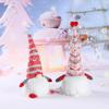 BEBIKR Christmas Elf Plush Light-Up Gnome Decoration view 3