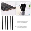 FUNOMOCYA Black Multi-Purpose Markers, 5 Wooden Pencils for Ceramic view 2
