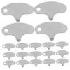 Alipis Stainless Steel Macadamia Nut Openers, 25 Pieces, for Walnuts view 1