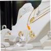 Self-Adhesive Jewelry Price Labels, Orange Paper view 4