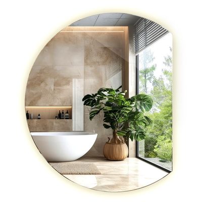 Tulup 70 cm LED Wall-Mounted Makeup Mirror with Neutral White Light