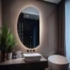 Tulup 70 cm LED Wall-Mounted Makeup Mirror with Neutral White Light view 3