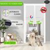 SYC Magnetic Insect Screen Door, Self-Adhesive, No Drilling, White, 95 x 255 cm view 3