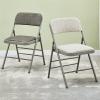 CUSTCH Folding Chair for Home, Office, Dining, and Training, ziyu view 4
