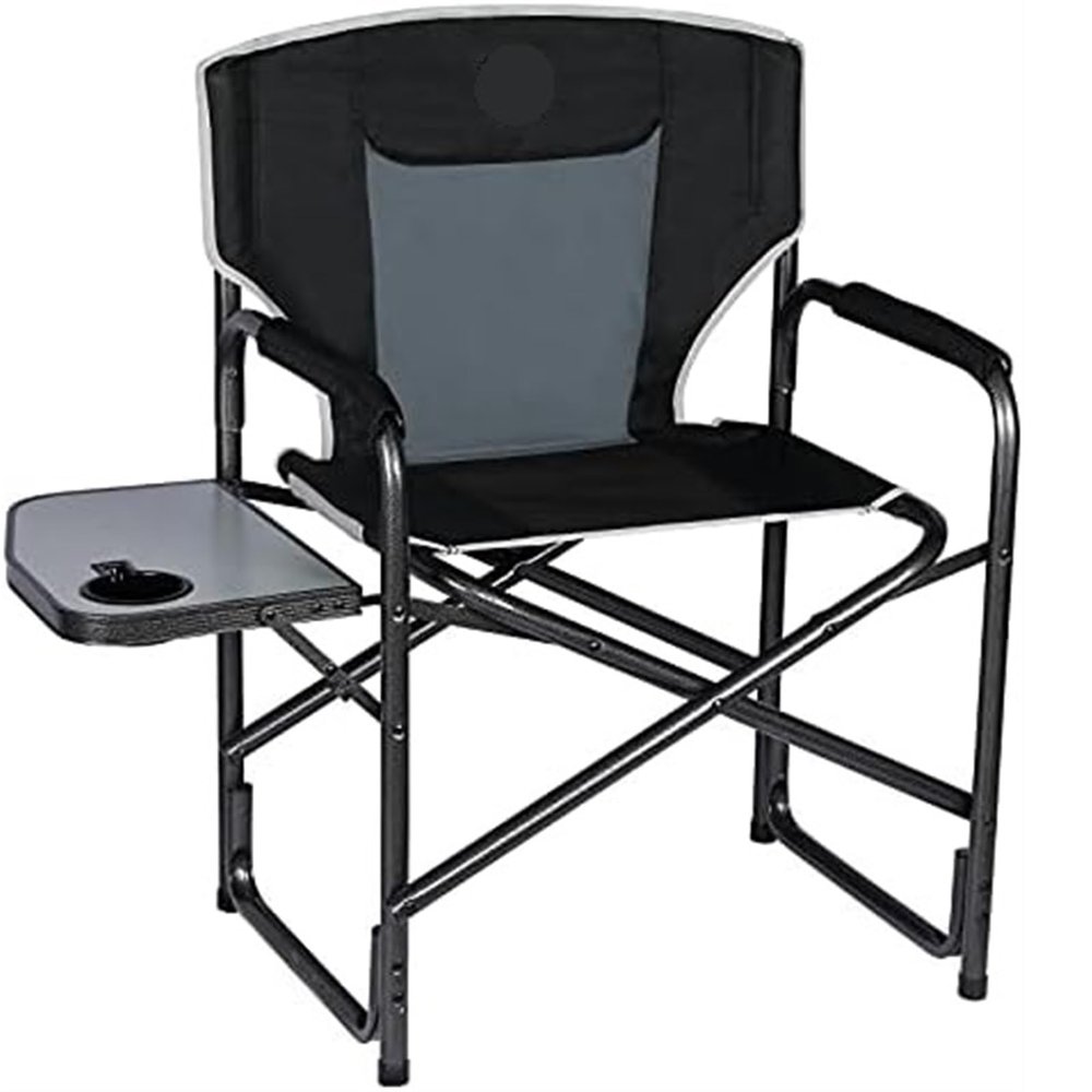 CUSTCH Folding Camping Chair with Side Table