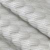 Epinki Sofa Throw, 210 x 180 cm, Solid Color with Dot Pattern, Anti-Slip Ice Silk, Gray view 4