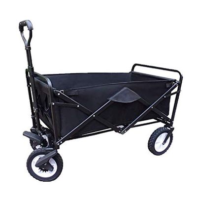 Portable Folding Garden Cart, 75 kg Capacity