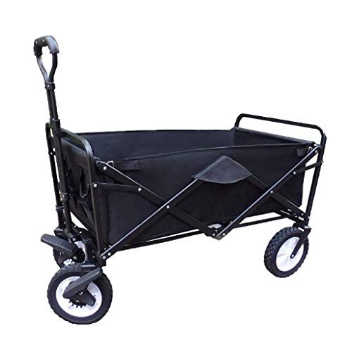 Portable Folding Garden Cart, 75 kg Capacity
