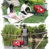 Portable Folding Garden Cart, 75 kg Capacity view 3