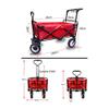 Portable Folding Garden Cart, 75 kg Capacity view 4