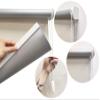 time4blinds Blackout Roller Blind, Open Roll Without Cassette, Wall or Ceiling Mount, 160 x 160 cm, Sand Brown – Right view 2