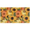 3-Ring Binder with Autumn Pumpkins and Sunflowers, 3.8 cm, 3 Pockets, for School, Office, and Home, 1 Pc view 2