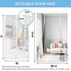 Magnetic Fiberglass Screen Door, 200 x 260 cm, White view 2