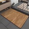 FCS Soft Diatomite Bath Mat, Water-Absorbent, Quick-Drying, Non-Slip, 50 × 80 cm, Color i view 1