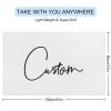Personalized Beach Towel, 78.9 x 130.9 cm, Quick-Drying, Soft, Lightweight, Letter Monogram, Font, Travel Towel for Gym, Pool, Spa, 78.9 x 139.9 cm view 2