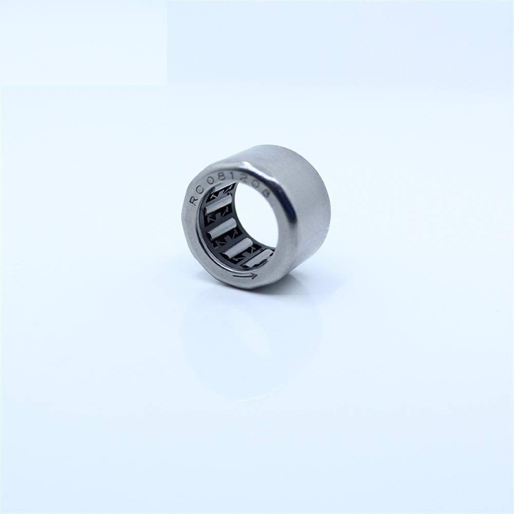 RC081208 One-Way Needle Bearing/Clutch, Inch Single Needle Bearing, Drawn-Cup Roller Clutch, 12.7 × 19.05 × 12.7 mm