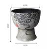 Freestanding Chinese Ceramic Utility Sink, Color D-01 view 2