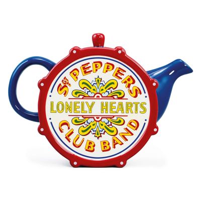 The Beatles Sgt. Pepper Drum-Shaped Teapot