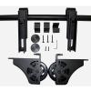 Black Sliding Ladder Hardware Kit with Ladder view 1
