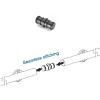 Black Sliding Ladder Hardware Kit with Ladder view 2
