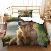 TNFHSOFT Golden Retriever 3D Microfiber Duvet Cover Set view 2