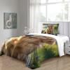 TNFHSOFT Golden Retriever 3D Microfiber Duvet Cover Set view 3