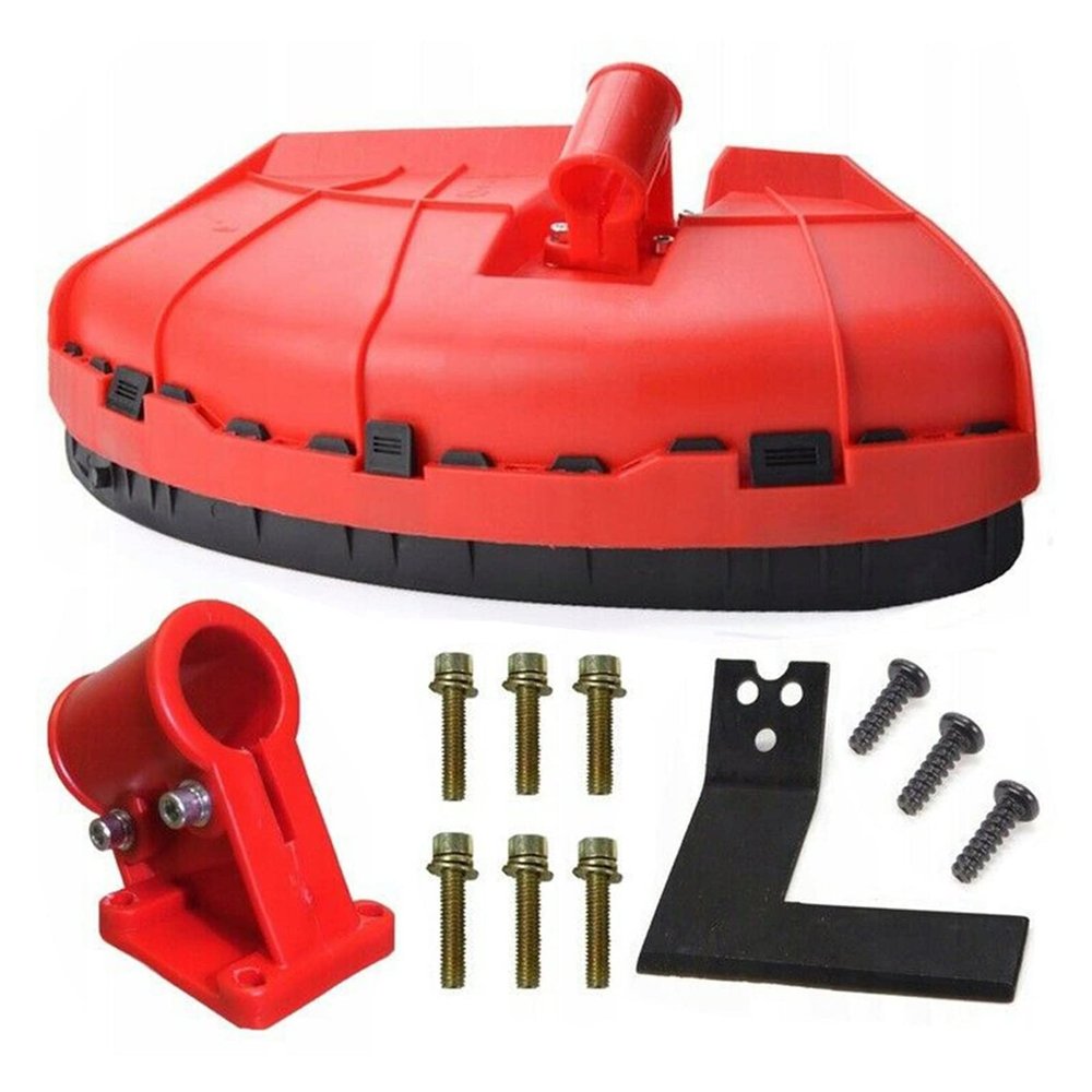 Universal Red Plastic Brush Cutter Guard for 24/26 mm Trimmers