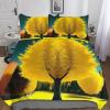 PAZZK Tree of Life Pattern Duvet Cover Set, 3D Print, Microfiber, King 220 x 240 cm view 1