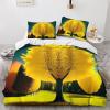 PAZZK Tree of Life Pattern Duvet Cover Set, 3D Print, Microfiber, King 220 x 240 cm view 3