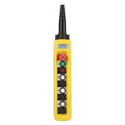 MCQWOMFQAK Hoist Pendant Controller with Emergency Stop Push-Button Switch xiaguolingsm