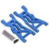 ANKROYU 2PCS RC Front Lower Suspension Arms, Aluminum Alloy, Blue view 1