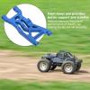 ANKROYU 2PCS RC Front Lower Suspension Arms, Aluminum Alloy, Blue view 3