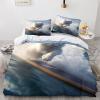 PAZZK se 3D Cat 2-Piece Duvet Cover Set, Super Soft Breathable Hypoallergenic Bedding, Double 200 x 200 cm view 3