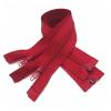 5-Pack Open-End Zippers, 60 cm, Wine Red view 1