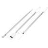 Nikou 3-Piece Phone Opening Tool Set, Universal Metal Spudgers for Tablet Repair, Silver view 1