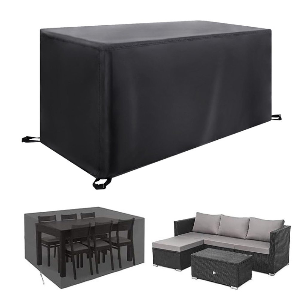 KQZVCU Outdoor Furniture Cover, 140 x 120 x 75 cm, Waterproof 420D Oxford Fabric