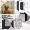 70 x 120 cm Black Window Mosquito Net with Hook-and-Loop Tape view 4