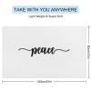 Peace Beach Towel, Absorbent, 78.9 x 130.9 cm, Colorfast Microfiber view 2