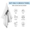 Peace Beach Towel, Absorbent, 78.9 x 130.9 cm, Colorfast Microfiber view 3