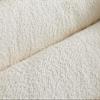 DELIFE Dream-Well Bouclé Cream-White Box Spring Bed Frame 200 x 200 cm view 3