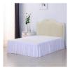 LIZHAYG Solid-Color Bed Skirt, Easy On/Off, 13.8-Inch Drop, King, Gold view 2
