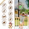 Magnetic Insect Screen for Windows and Doors, 175 x 85 cm, Black view 4