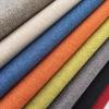 Sewing Fabric, Solid-Colored Linen Fabric by the Yard, DIY Upholstery Fabric for Sofas, Tablecloths, Curtains and Chairs, Washable (Rose Red, 58.26 x 39.37 in) view 4