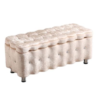 Ottoman Storage Footstool with Large Capacity
